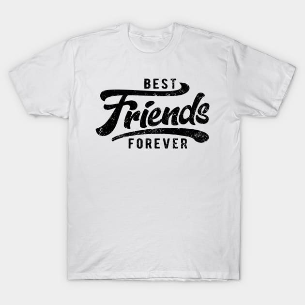 Best friends forever - BFF Best Friends Forever T-Shirt by Panda Pope